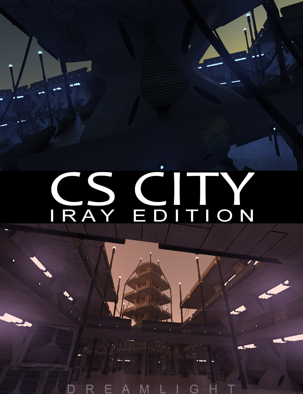 CS City - Iray Edition by: Dreamlight, 3D Models by Daz 3D