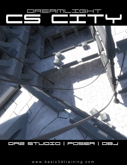 CS City - Iray Edition by: Dreamlight, 3D Models by Daz 3D