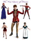 The New Queen of Drama The New Queen of Drama by: Don Albert, 3D Models by Daz 3D