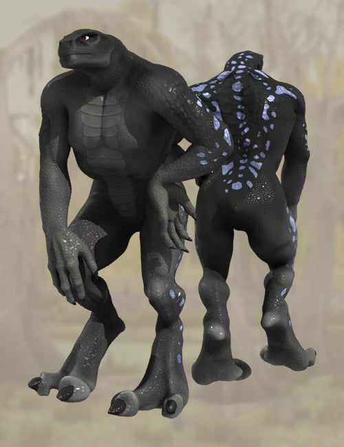 Reptillian for Genesis by: Valandar, 3D Models by Daz 3D