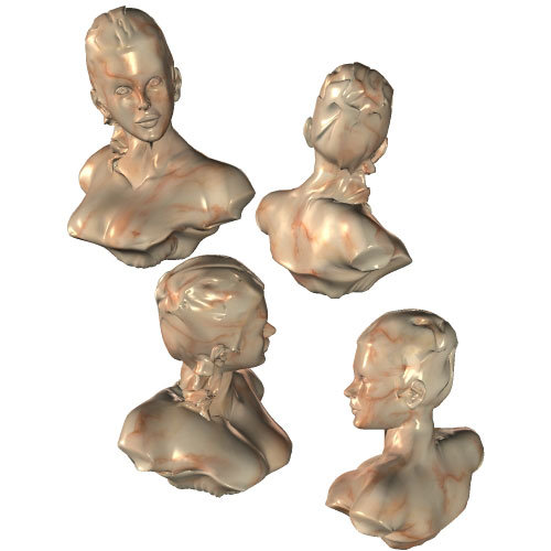 Antoinette Bust Set by: Neftis3D, 3D Models by Daz 3D