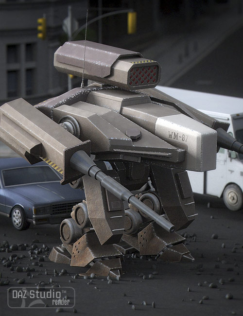 MW87 Ogre Mecha MW87 Ogre Mecha by: Valandar, 3D Models by Daz 3D