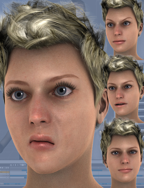 More Genesis Expressions And Face Aniblocks Daz 3d