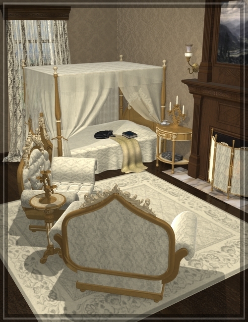 L XV Furniture ReImagined Set 2 by: Fisty & DarcElliandra, 3D Models by Daz 3D