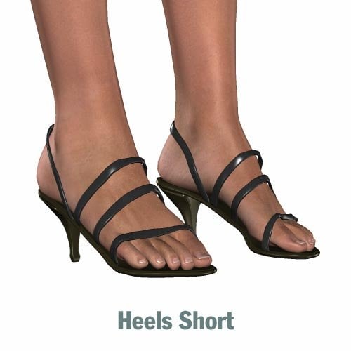 Victoria 3 High Heels by: , 3D Models by Daz 3D
