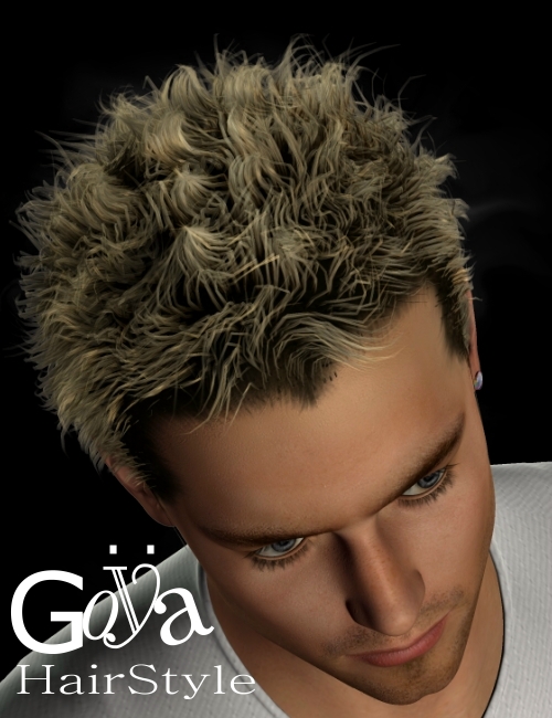 Goya HairStyle by: Neftis3D, 3D Models by Daz 3D