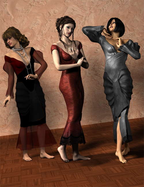 Timeless Beauty Portraits Timeless Beauty Portraits by: FeralFey, 3D Models by Daz 3D