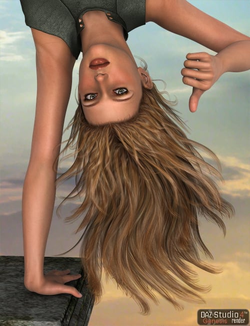 Esidor Hair by: 3DreamMairy, 3D Models by Daz 3D