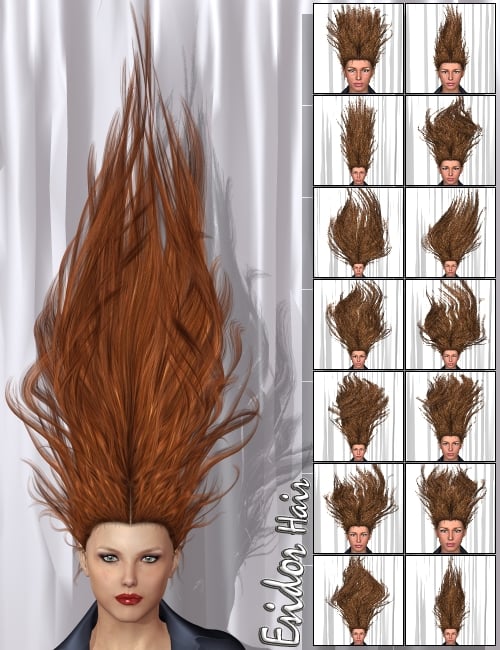 Esidor Hair by: 3DreamMairy, 3D Models by Daz 3D