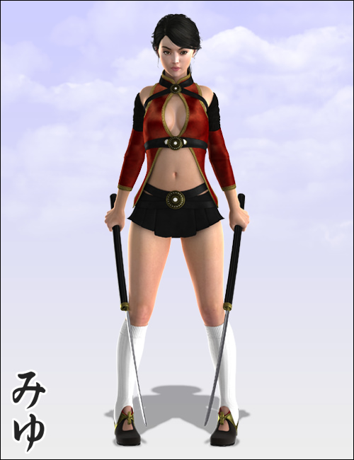 Miyu by: MindVision G.D.S., 3D Models by Daz 3D