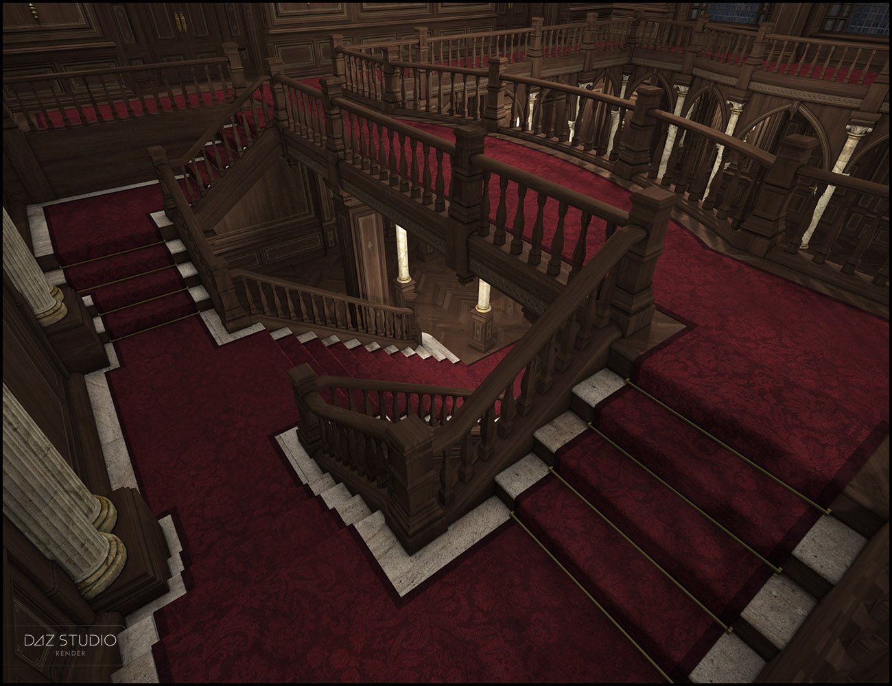 Anderson Hall Anderson Hall by: Jack Tomalin, 3D Models by Daz 3D