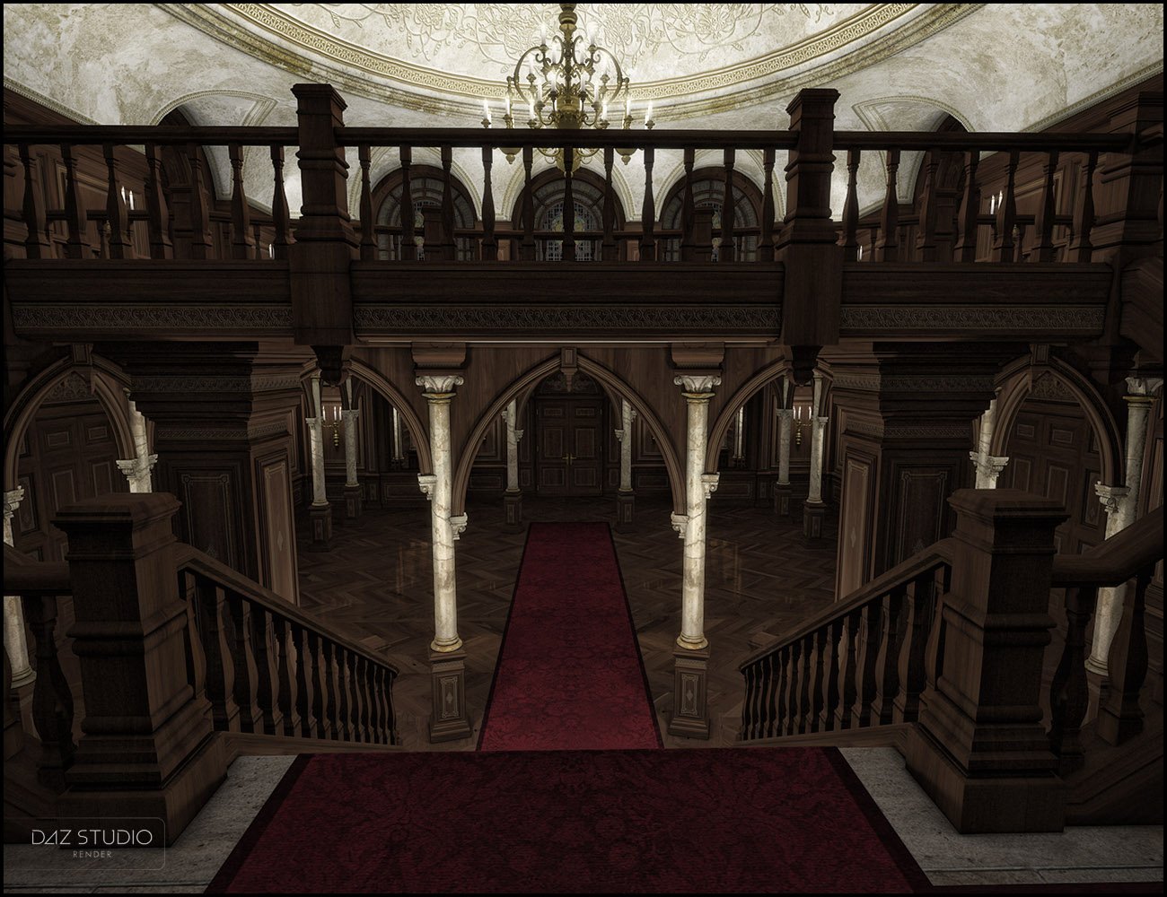 Anderson Hall Anderson Hall by: Jack Tomalin, 3D Models by Daz 3D