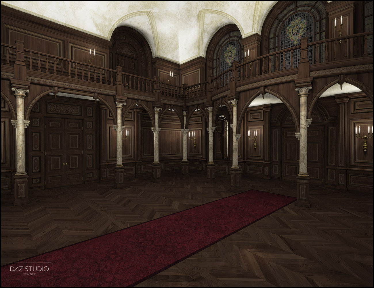 Anderson Hall by: Jack Tomalin, 3D Models by Daz 3D