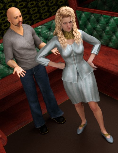 Casual Friday Poses for V5 and Genesis Casual Friday Poses for V5 and Genesis by: Tako Yakida, 3D Models by Daz 3D