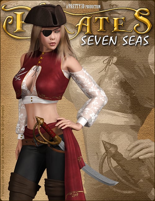 Pirates Seven Seas by: Pretty3D, 3D Models by Daz 3D