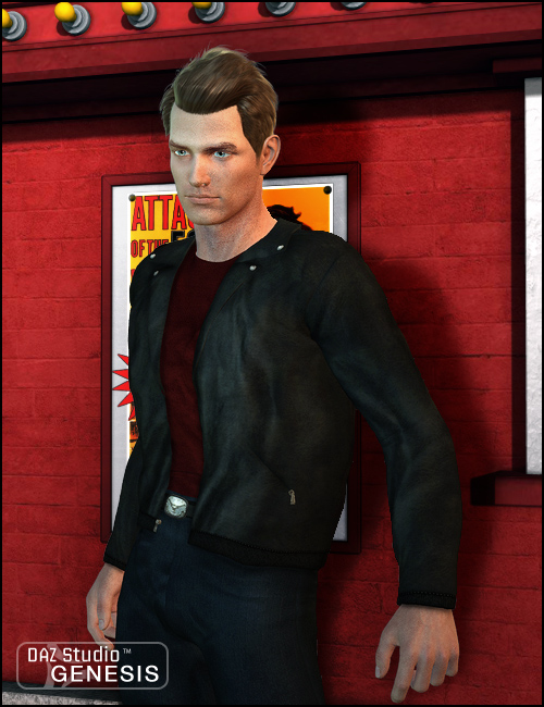 Fifties Favorites for Casual 1950 Male by: , 3D Models by Daz 3D