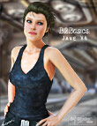 B2Basics Jane V4 by: 4blueyes, 3D Models by Daz 3D