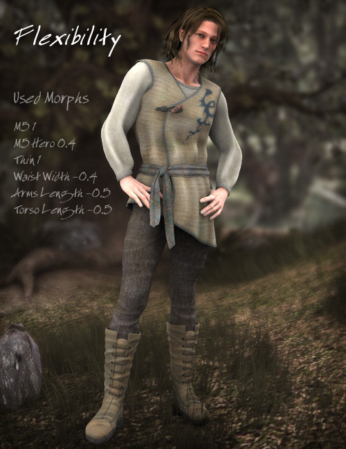 Forest Scout by: esha, 3D Models by Daz 3D