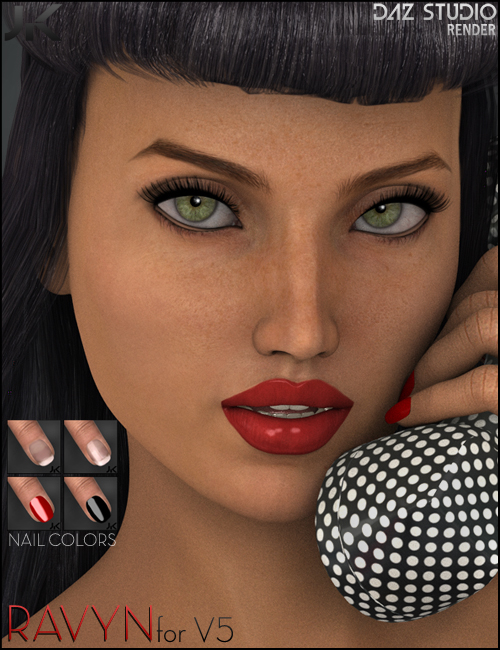 Ravyn for Victoria 5 Ravyn for Victoria 5 by: Liquid Rust, 3D Models by Daz 3D
