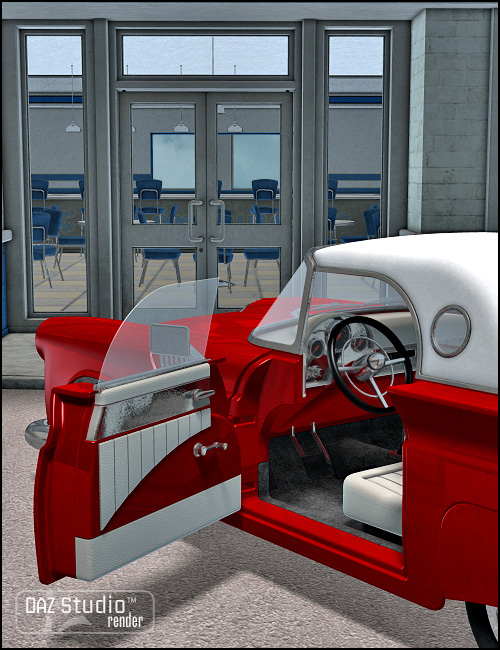 Cherry Bomb for Luxury Car 1950 Cherry Bomb for Luxury Car 1950 by: Sarsa, 3D Models by Daz 3D
