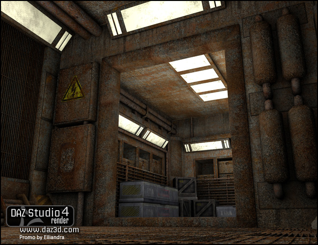 The Cargo Hold The Cargo Hold by: NeilV 1ARTCollaborations, 3D Models by Daz 3D
