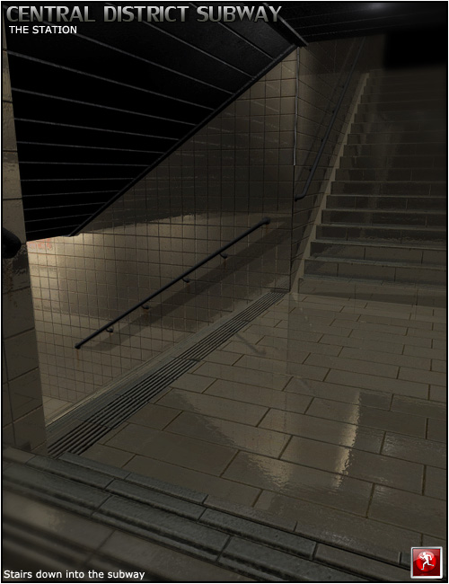 The Central District Subway Station The Central District Subway Station by: ForbiddenWhispersFWDesign, 3D Models by Daz 3D