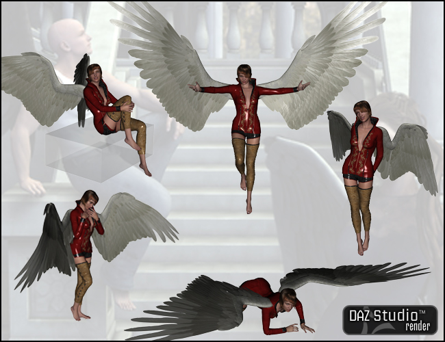 Angel Poses Daz 3d