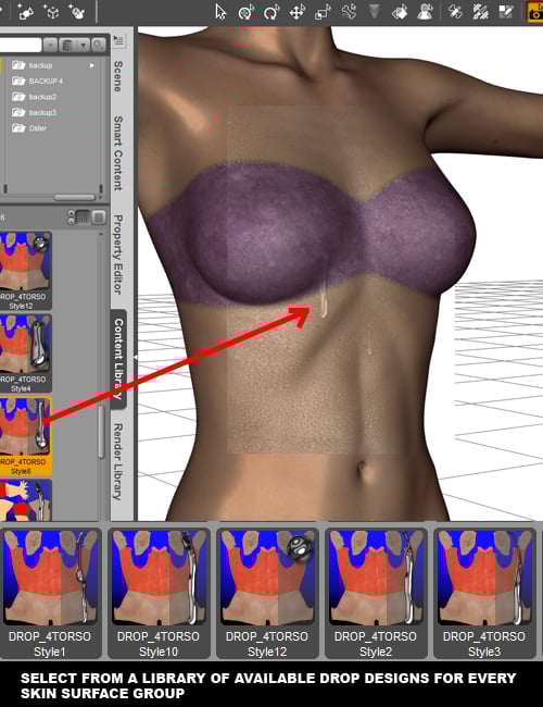 Wet Body Wet Body by: SimonWM, 3D Models by Daz 3D