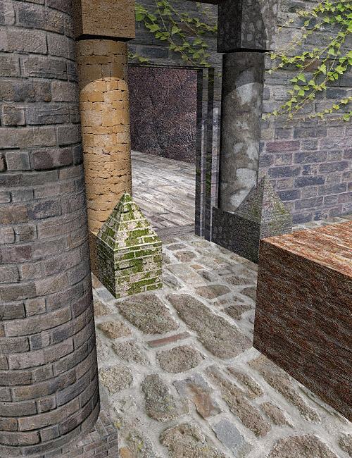 Brickwalls Stonewalls for BRYCE Brickwalls Stonewalls for BRYCE by: RajRaja, 3D Models by Daz 3D