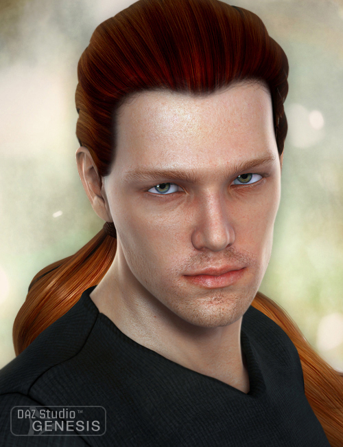 Pure Hair: Sleek for Genesis by: , 3D Models by Daz 3D