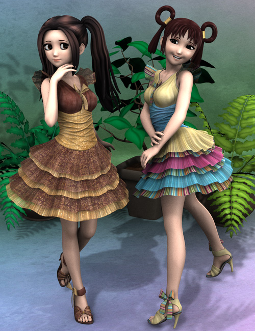 Eclair Deux Eclair Deux by: esha, 3D Models by Daz 3D