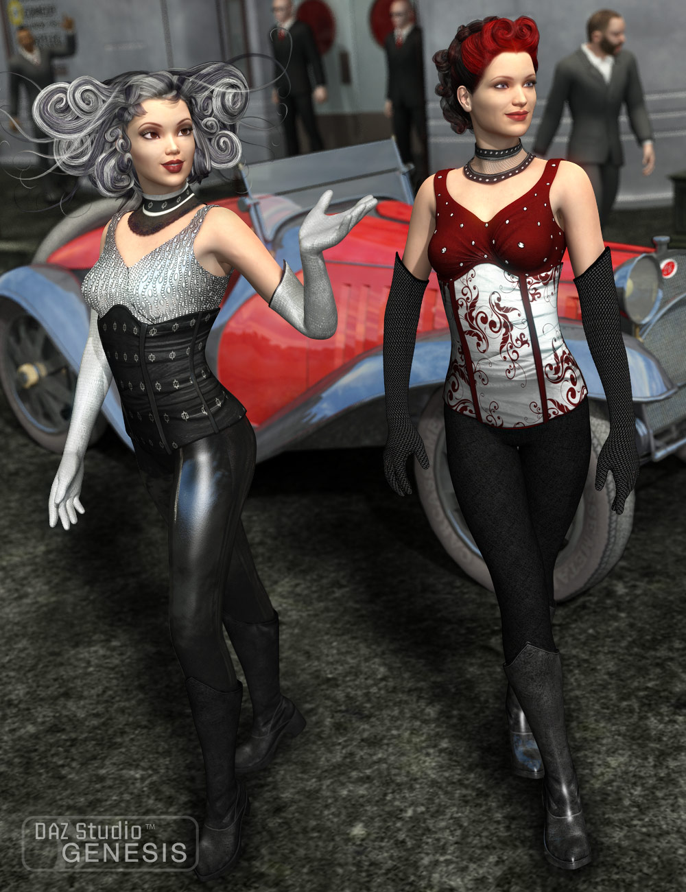 Wicked Wear Future Textures by: Sarsa, 3D Models by Daz 3D
