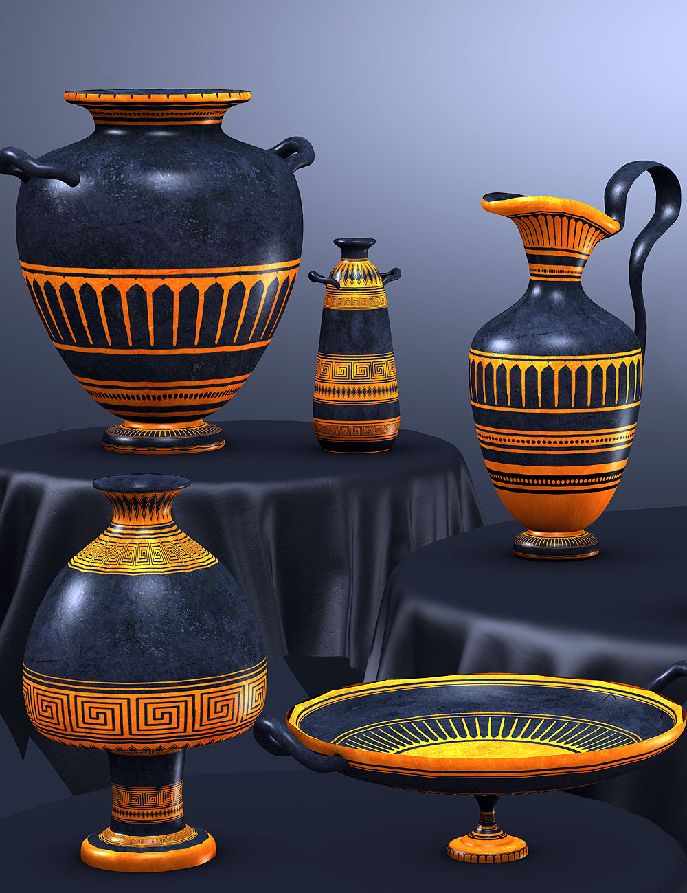 Ancient Offerings II by: Orestes Graphics, 3D Models by Daz 3D