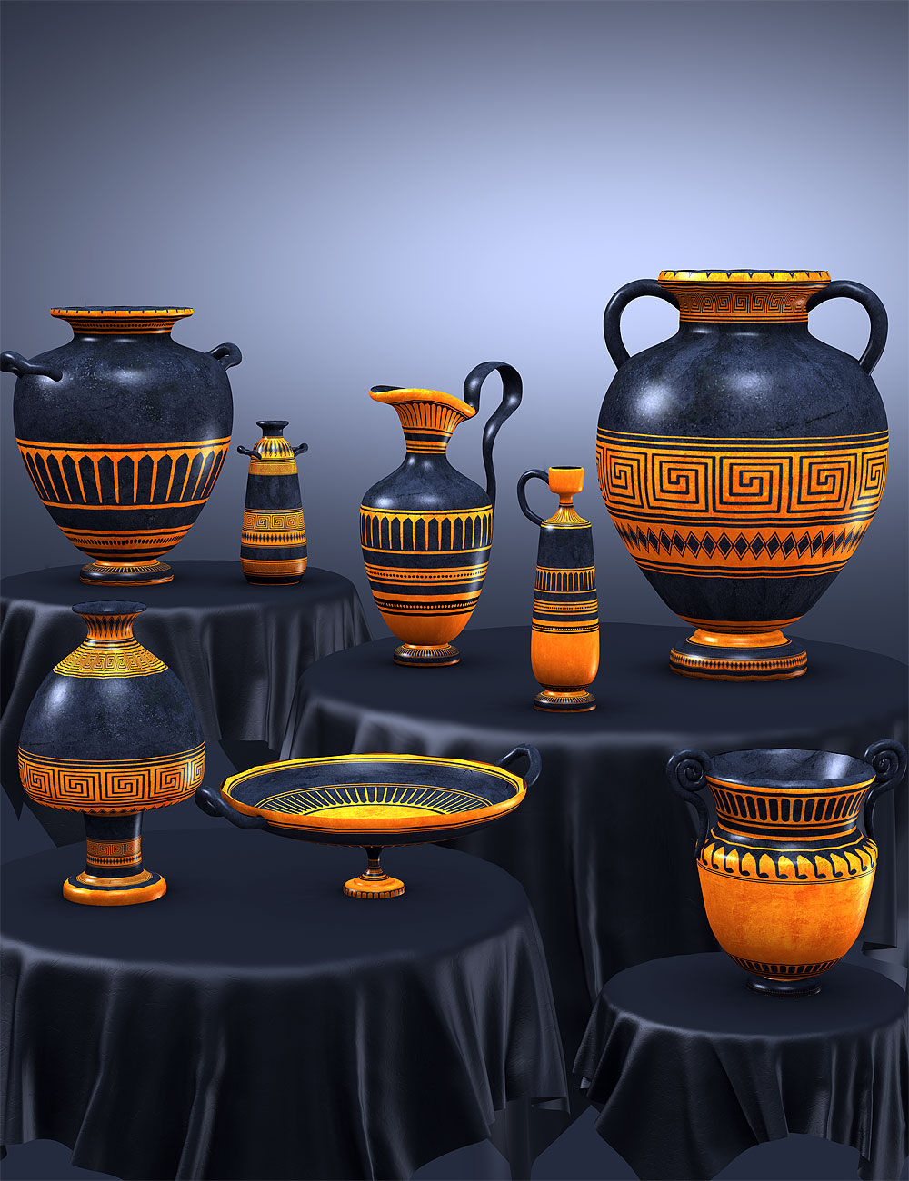 Ancient Offerings II by: Orestes Graphics, 3D Models by Daz 3D