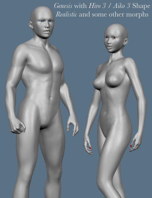 GenX AddOn Gen3 for A3 and H3 by: Dimension3D, 3D Models by Daz 3D