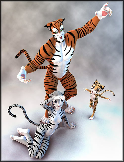 Catgirl Genesis by: WillDupreMAB, 3D Models by Daz 3D