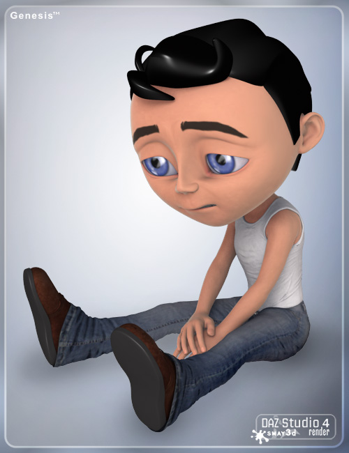 Chibi Boy for Genesis by: smay, 3D Models by Daz 3D