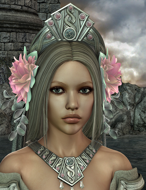 Lady of the Lake Character Package by: Sarsa, 3D Models by Daz 3D