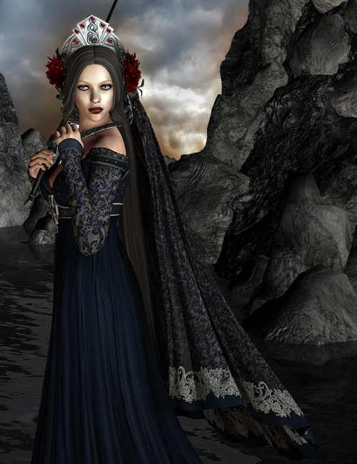 Lady of the Lake Clothing Bundle by: SarsaLady Littlefox, 3D Models by Daz 3D