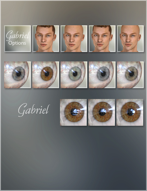 Gabriel for Michael 4 and Michael 5 Gabriel for Michael 4 and Michael 5 by: Raiya, 3D Models by Daz 3D