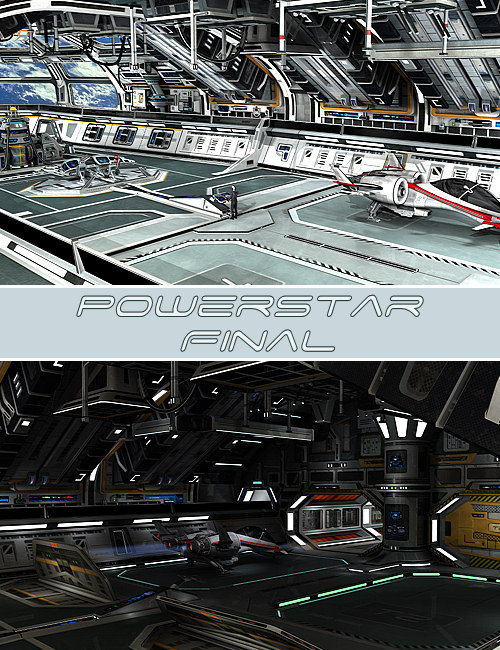 PowerStar Final by: Kibarreto, 3D Models by Daz 3D