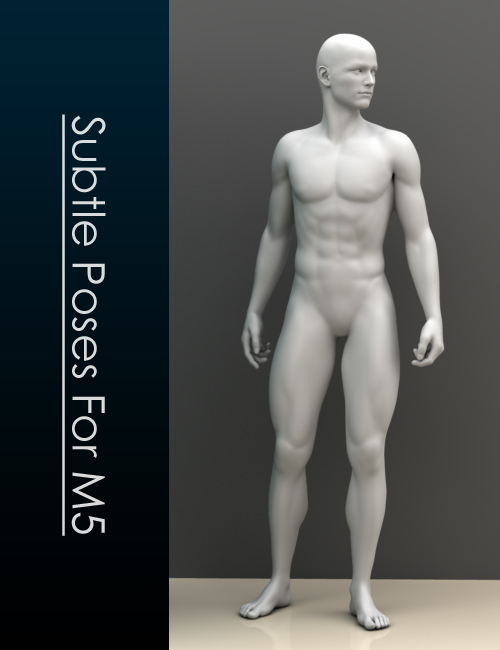 Subtle Poses For M5 by: Elele, 3D Models by Daz 3D