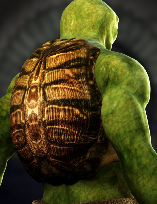 Turtle Dude by: RawArt, 3D Models by Daz 3D