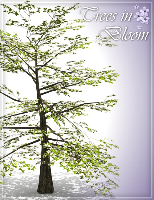 Trees in Bloom by Merlin by: Merlin Studios, 3D Models by Daz 3D