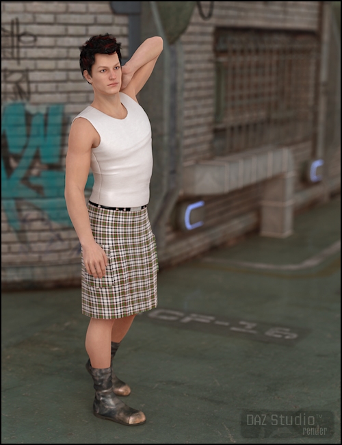 Wicked Kilt Wicked Kilt by: Xena, 3D Models by Daz 3D