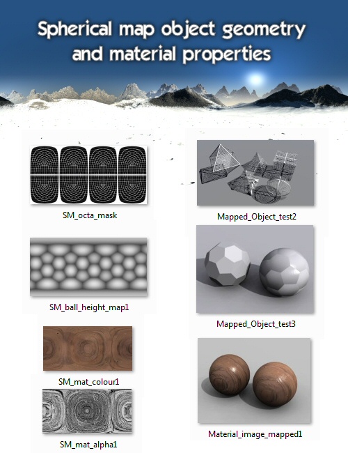 Bryce 7 Pro Spherical Mapper by: David BrinnenHoro, 3D Models by Daz 3D