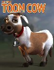 Toon Cow by: 3D Universe, 3D Models by Daz 3D