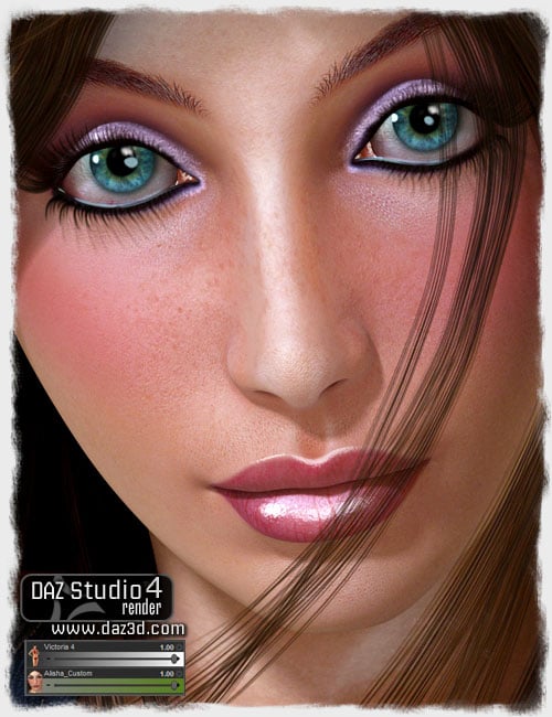 Alisha for V4 and Genesis | Daz 3D