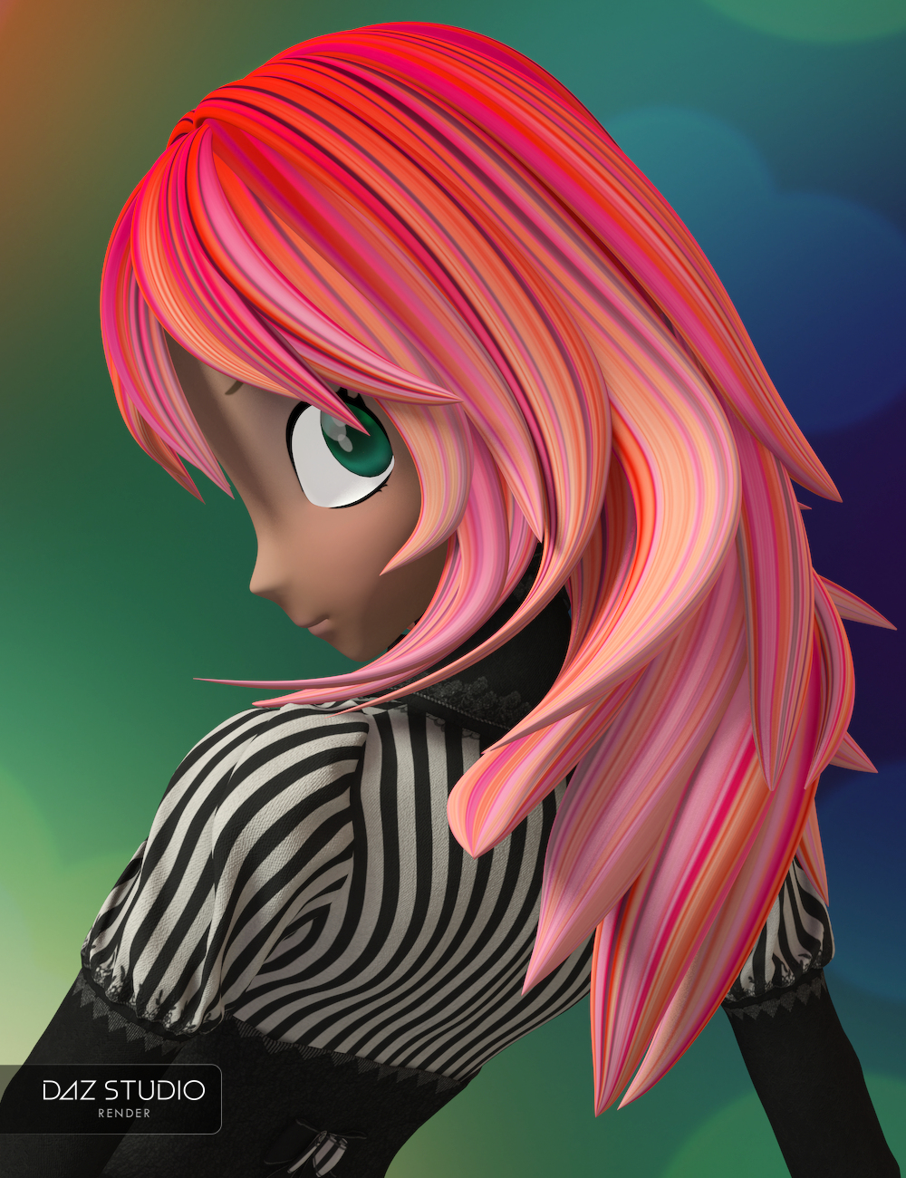 DG Toon Style Hair Shaders DG Toon Style Hair Shaders by: IDG DesignsDestinysGarden, 3D Models by Daz 3D