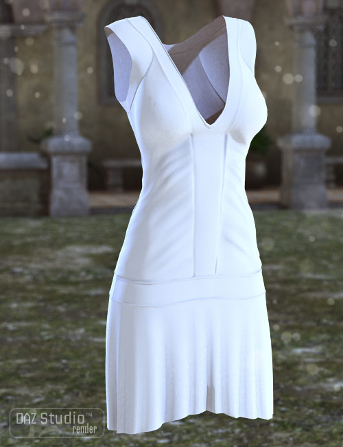 Serendipity Dress for Genesis by: Debra Ross, 3D Models by Daz 3D